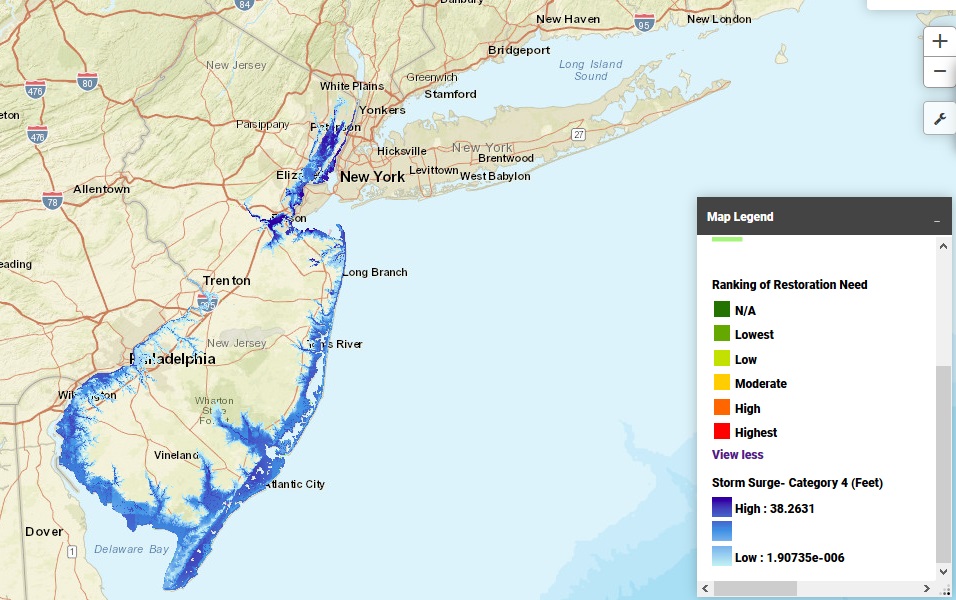 new jersey coast line schedule